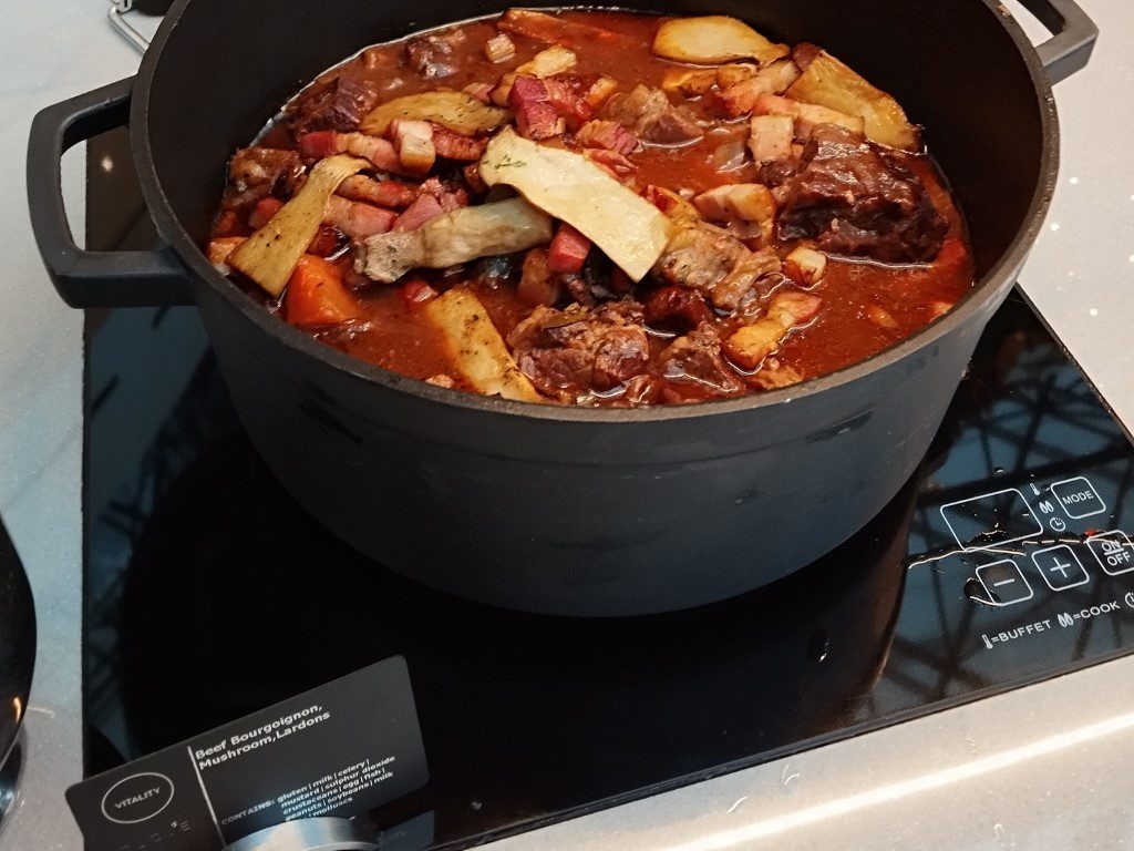 INTERNATIONAL SELECTION - Beef Bourguignon, Mushroom, Lardons at Clove Restaurant International Buffet Swissotel The Stamford