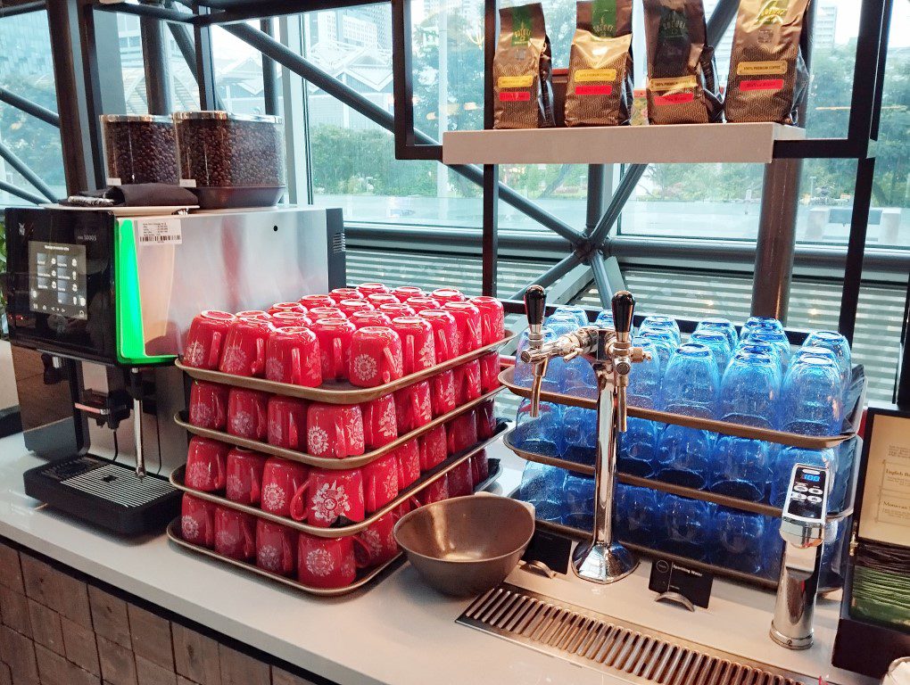 DRINK STATION - Coffee/Tea/Water at Clove International Buffet Swissotel The Stamford