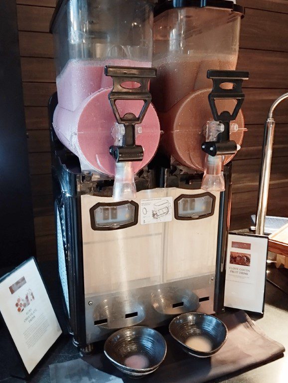 DRINK STATION - Slushies at Clove International Buffet Swissotel The Stamford