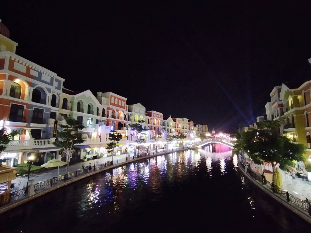 View of Venice and Venice River at Vinpearl Grand World Phu Quoc 