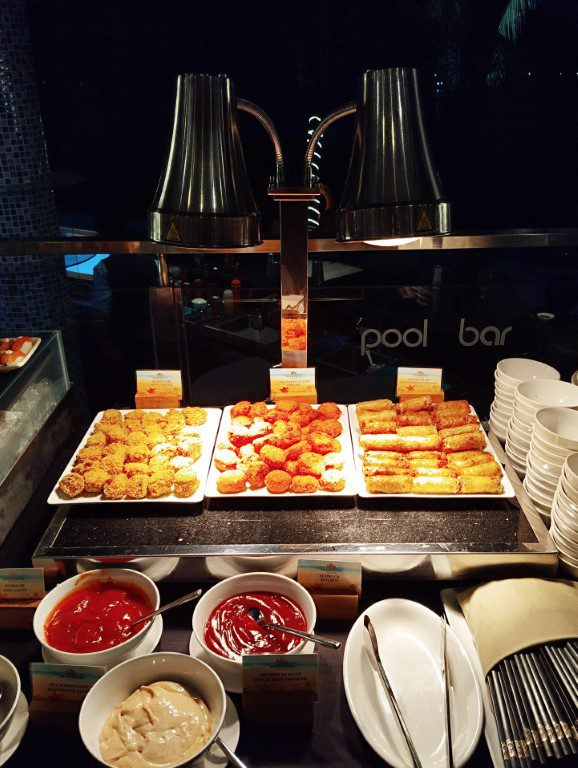 Seashells Phu Quoc Coral Restaurant Seafood Buffet Dinner - Beef Croquet, Spring Rolls, Nuggets