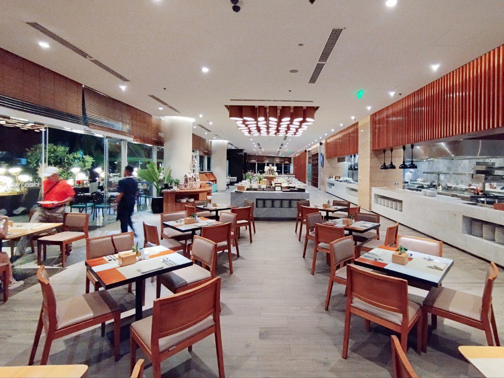 Inside Coral Restaurant Seashells Hotel Phu Quoc Buffet Dinner