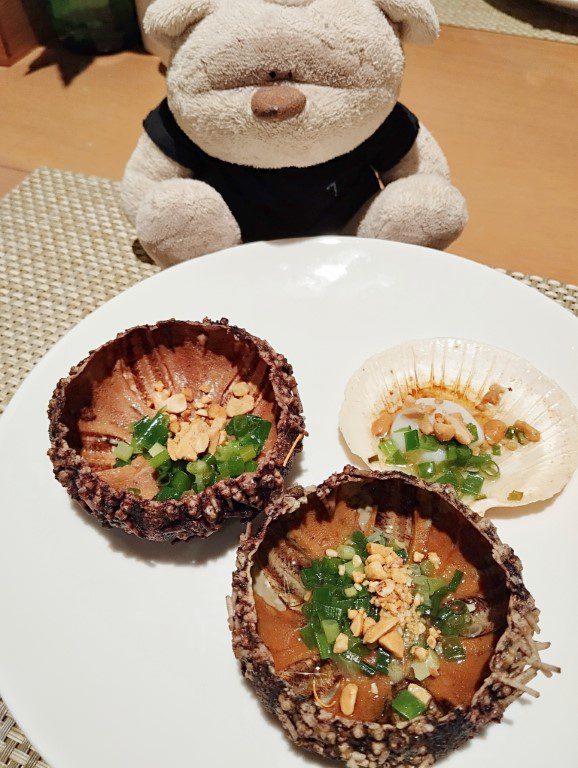 Seashells Phu Quoc Hotel Coral Restaurant Seafood Buffet Dinner - Sea Urchin and Scallop