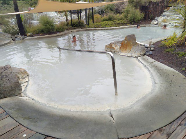 Sulphur Hot Spring at Hell's Gate Rotorua New Zealand