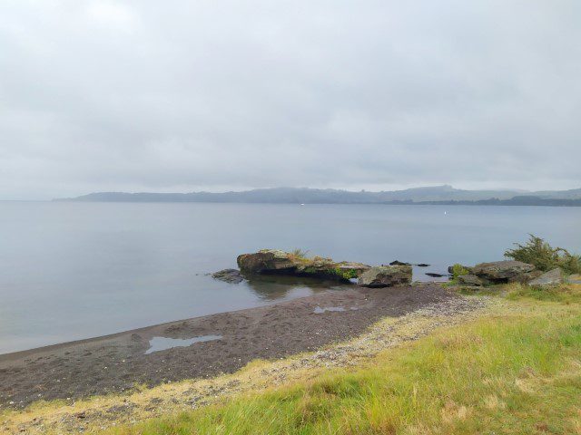 View of Lake Taupo from Millennium Hotels and Resorts Manuels Taupo Review