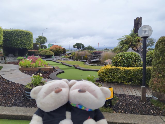Overview of Taupo Mini Golf