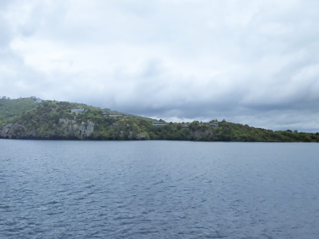 Acacia Bay and Jerusalem Bay as seen on Lake Taupo Maori Rock Carving Cruise