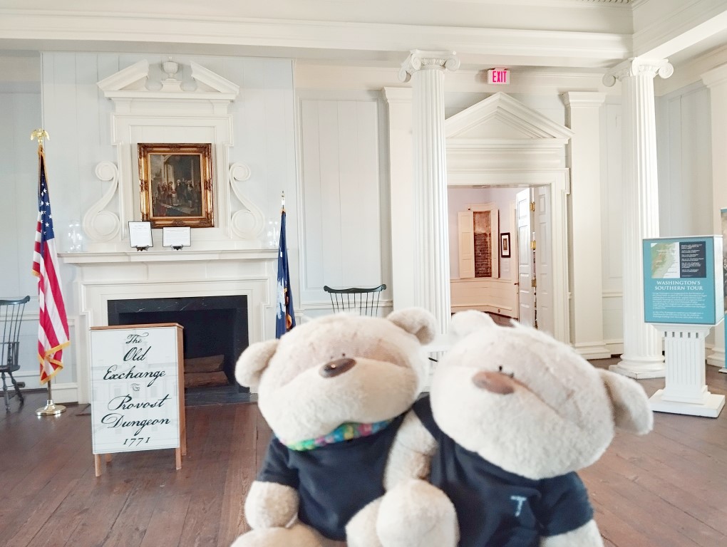 2bearbear at Second level of The Old Exchange Charleston