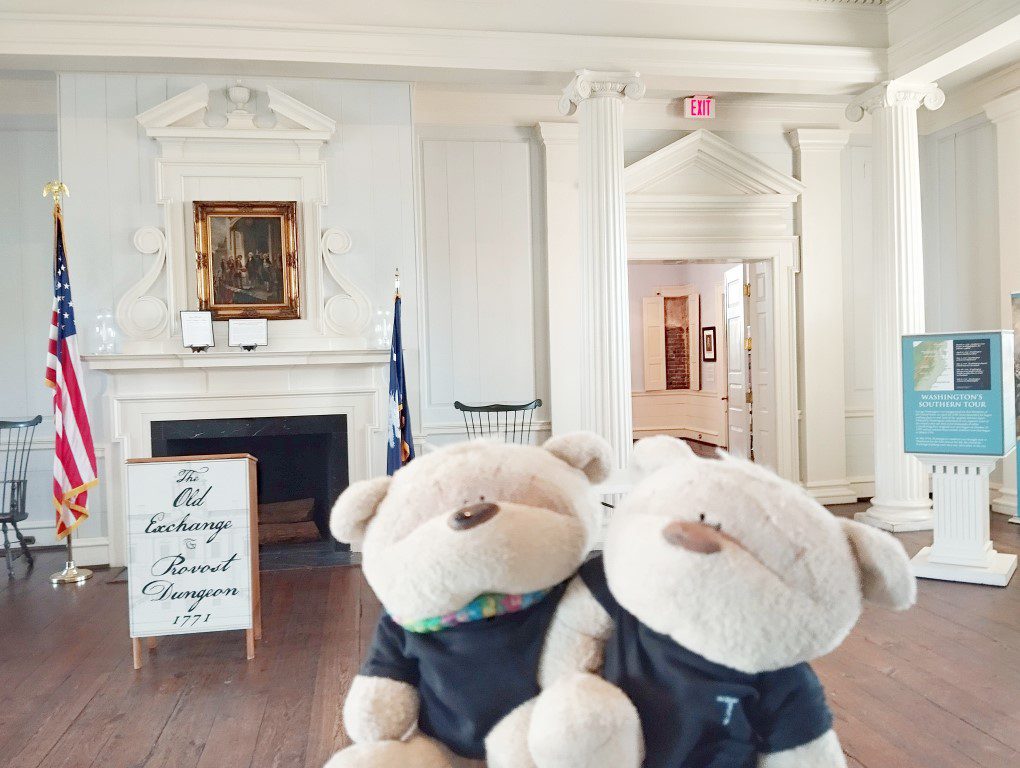 2bearbear at Second level of The Old Exchange Charleston