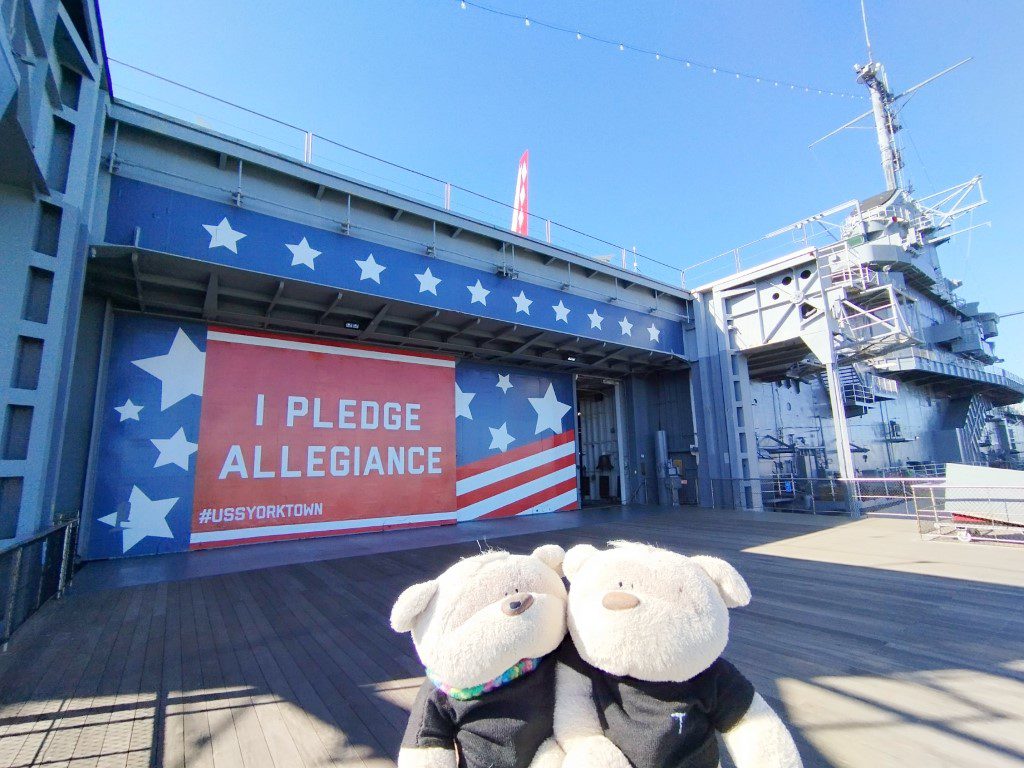 Boarding USS Yorktown CV-10 at Patriots Point Museum