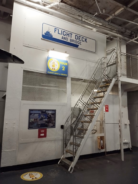 USS Yorktown Patriots Point Museum Tour 2 - Flight Deck and Bridge