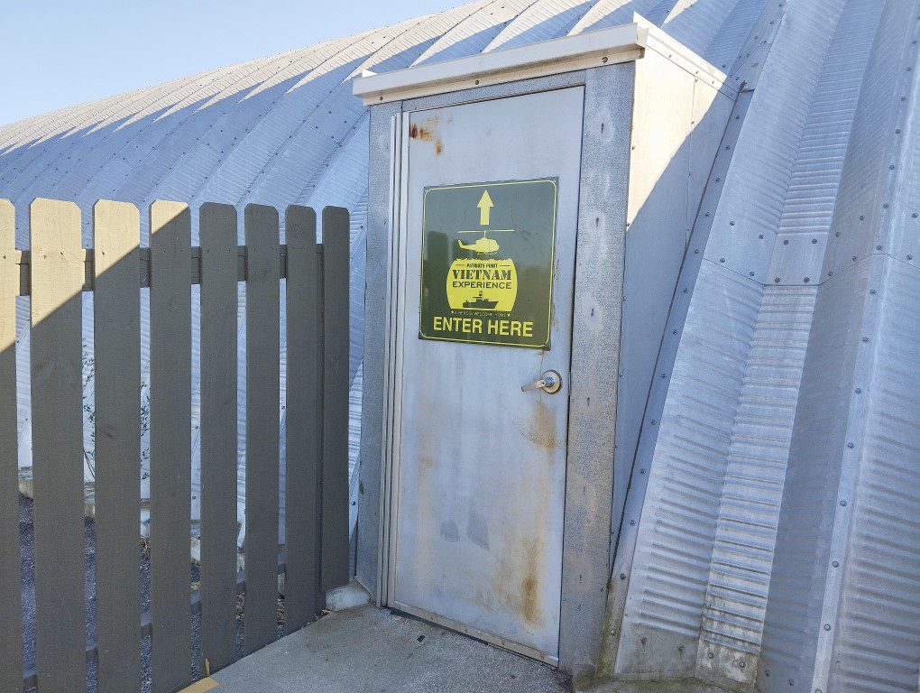 Entrance of Vietnam Experience Exhibit at Patriots Point Museum