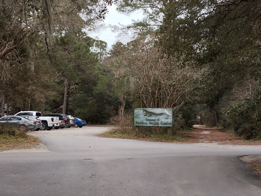 Entrance to Swamp Garden at Magnolia Plantation Charleston
