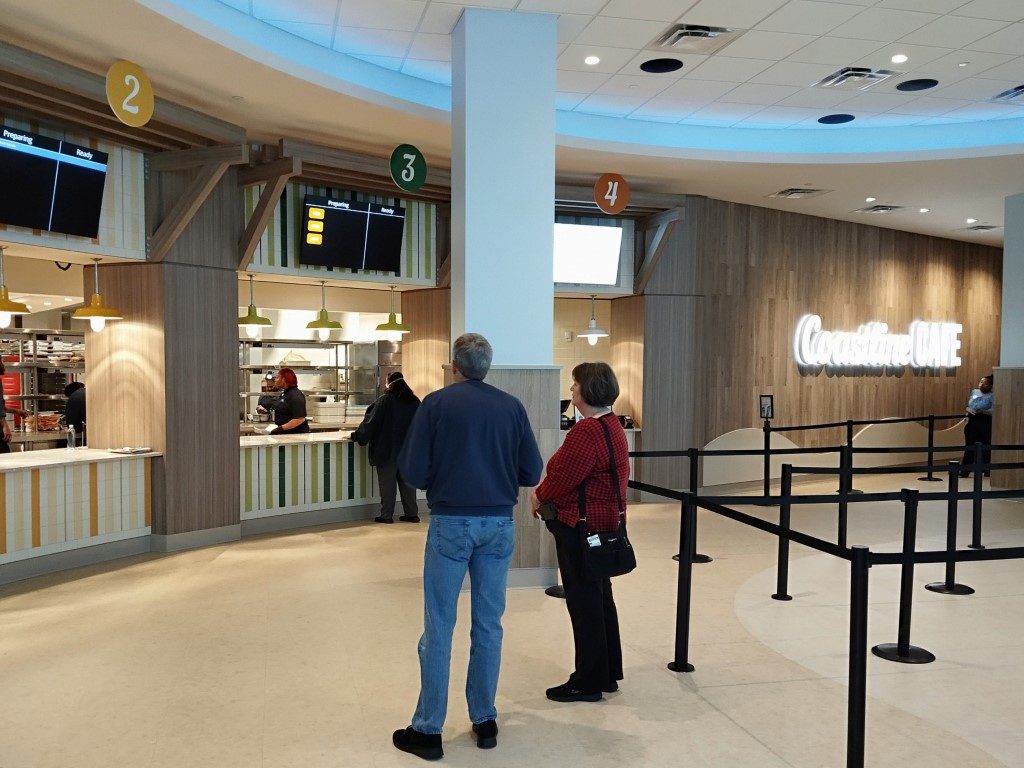 Ordering at Coastline Cafe Georgia Aquarium