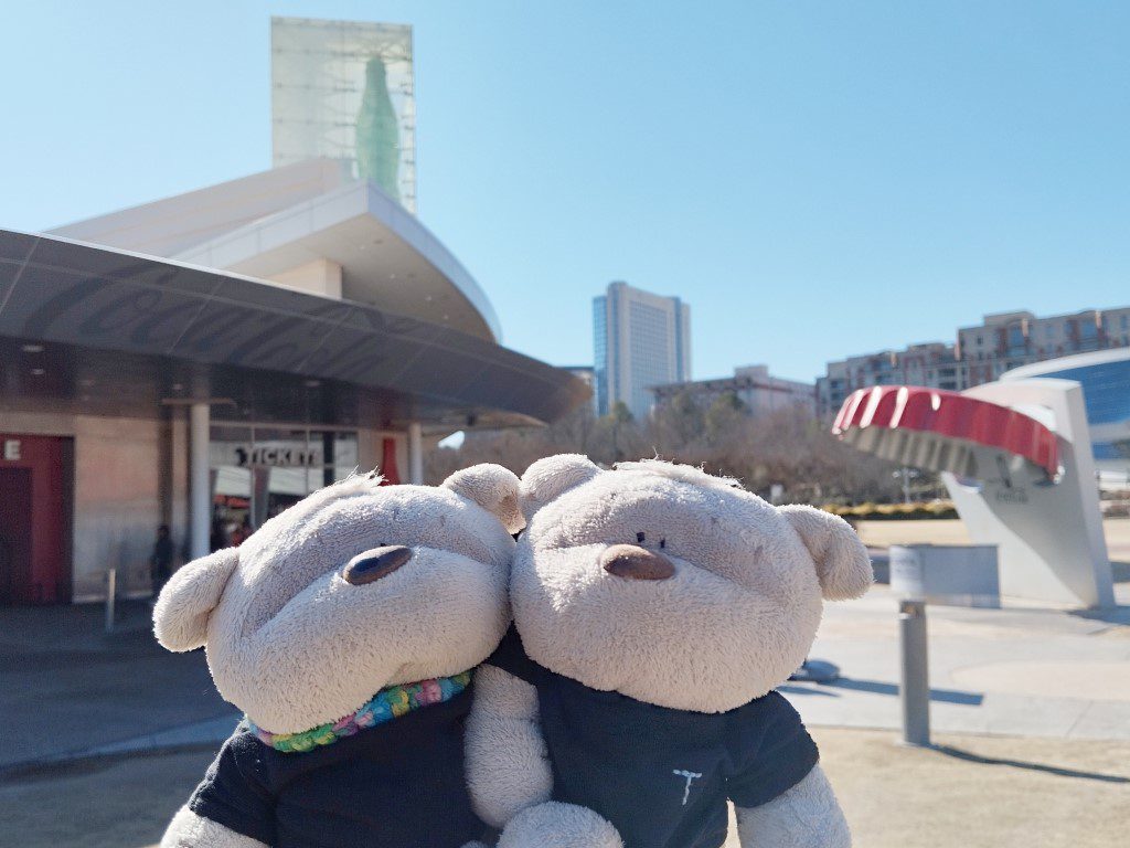 2bearbear at World of Coca Cola Pemberton Place Atlanta Georgia