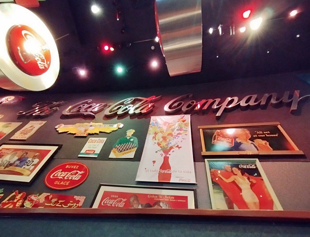 World of Coca Cola - The Loft - The Original Handwritten "Font"