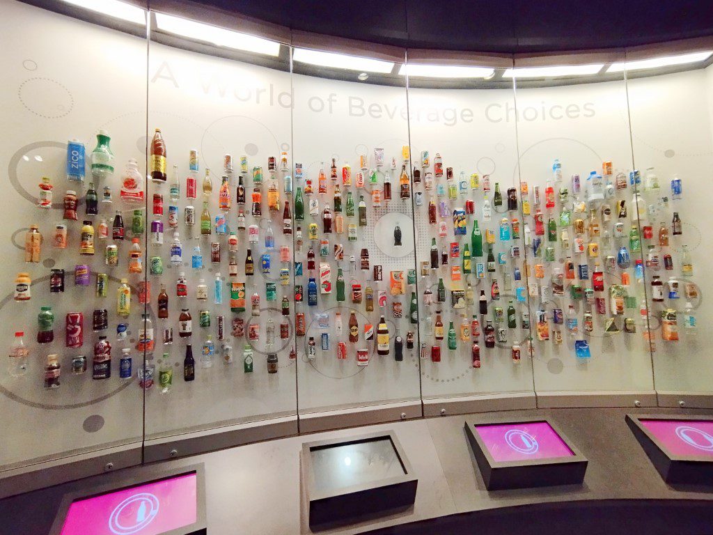 World of Coca-Cola Milestones of Refreshment - Brands under Coca-Cola today