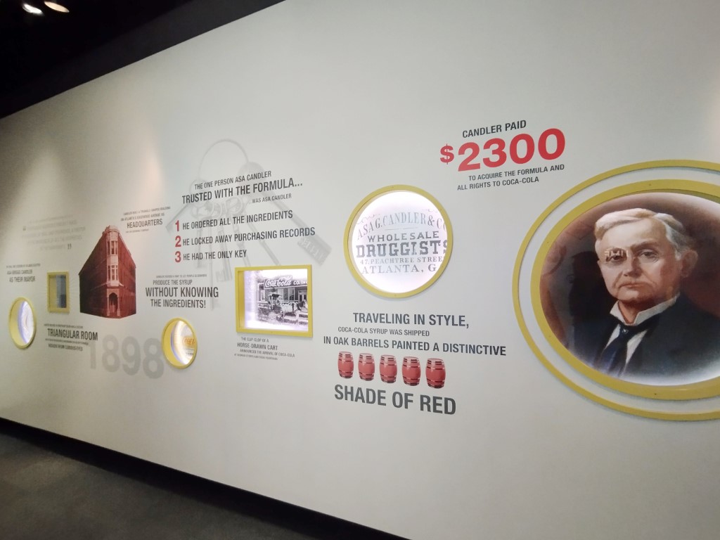 History of how Asa Candler acquired Coca-Cola and kept the secret formula SECRET