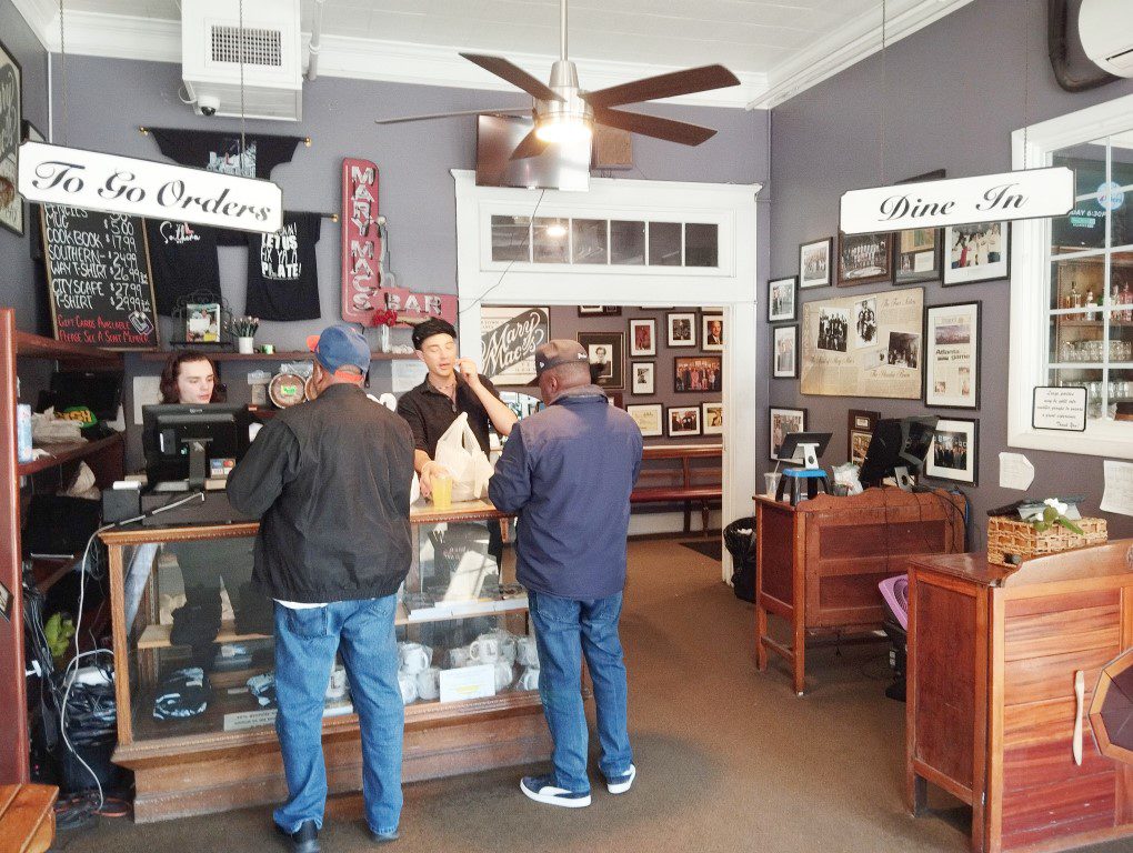 Inside Mary Mac's Tea Room Atlanta Georgia