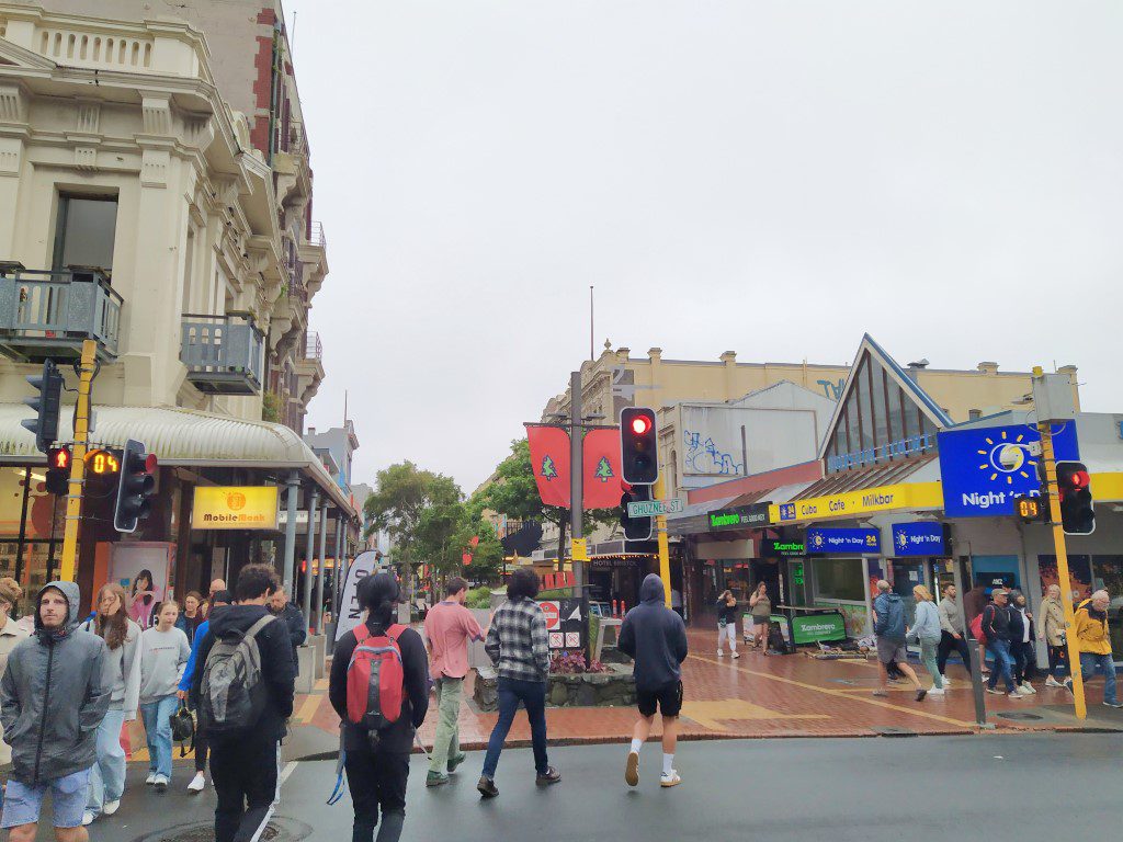 Shopping at Cuba Street Wellington