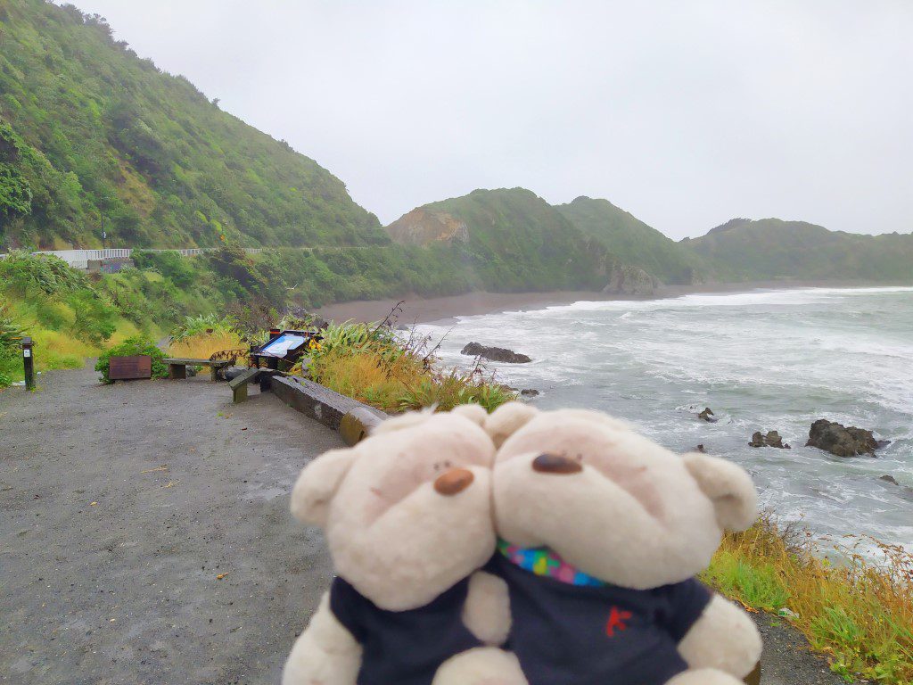 Lookout Point from Shelly Bay Scenic Route Wellington New Zealand