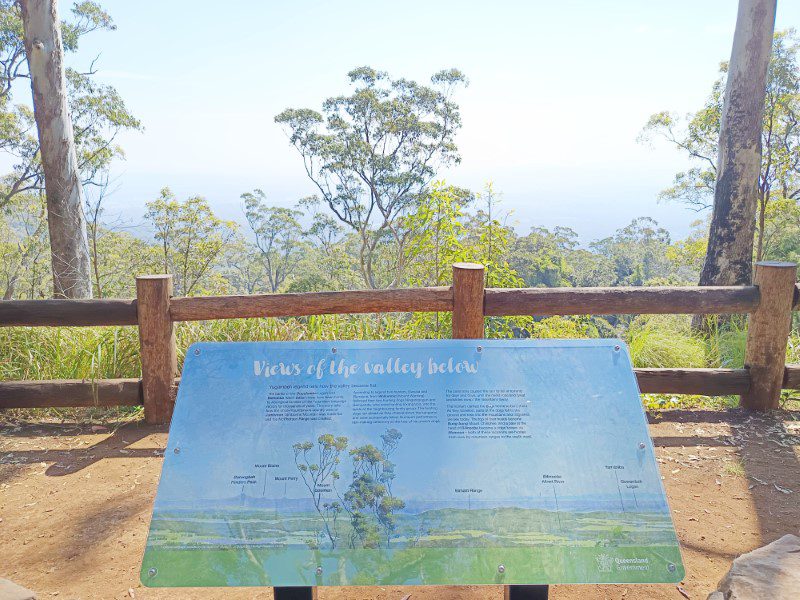 Valley Views from Tamborine National Park Queensland