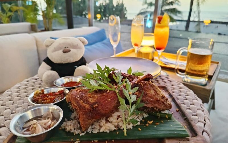 GIOI Ocean Gourmet Bali - GIOI Signature Crispy Duck (half - 190k IDR) Bebek Goreng